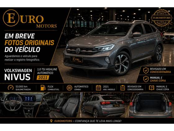 VOLKSWAGEN NIVUS 1.0 200 TSI TOTAL FLEX HIGHLINE AUTOMÁTICO VOLKSWAGEN NIVUS 1.0 200 TSI TOTAL FLEX HIGHLINE AUTOMÁTICO